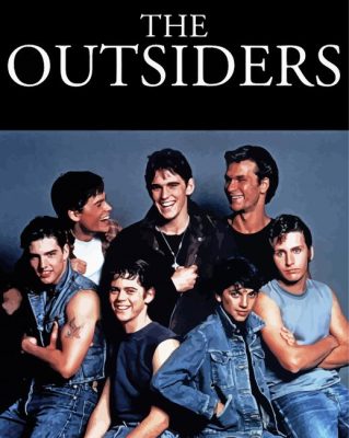 The Outsiders Movie Poster Paint By Numbers