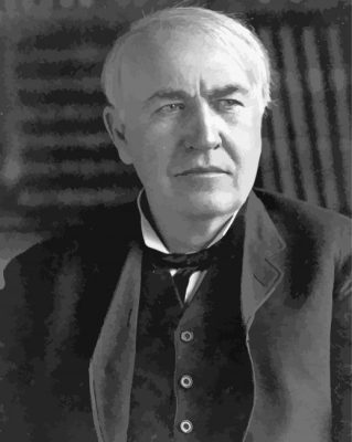 Thomas Alva Edison Paint By Numbers