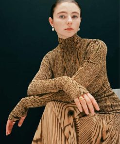 Thomasin McKenzie Photoshoot Paint By Numbers