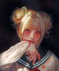 Himiko Toga Anime Girl Paint By Numbers