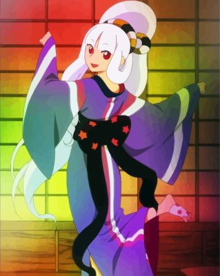 Togame From Katanagatari Paint By Numbers