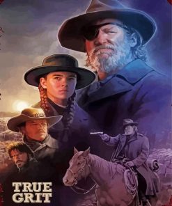 True Grit Movie Poster Paint By Numbers