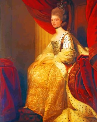 UK Queen Charlotte of Mecklenburg-Strelitz Paint By Numbers