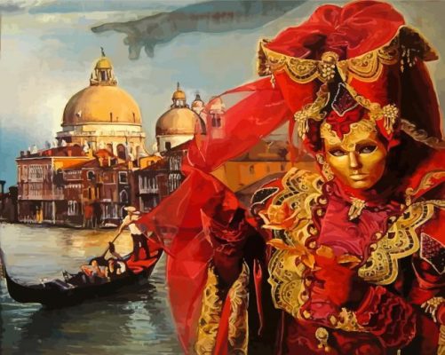 Venice Carnival Paint By Numbers