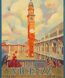 Vicenza Poster Art Paint By Numbers