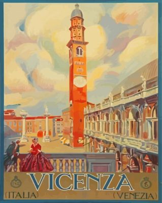 Vicenza Poster Art Paint By Numbers