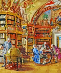 Victorian Vintage Library Paint By Numbers