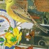 Vintage Yellowhammer Bird And Butterflies Paint By Numbers