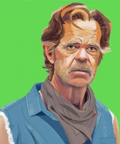 William H. Macy Illustration Paint By Numbers