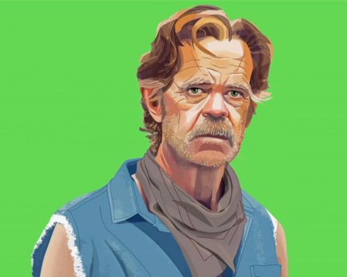 William H. Macy Illustration Paint By Numbers