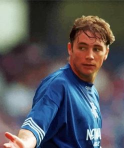 Young Ally McCoist Paint By Numbers