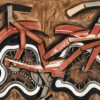 Abstract Old Bike Paint By Numbers
