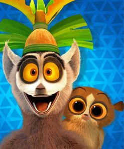 Aesthetic All Hail King Julien Paint By Numbers