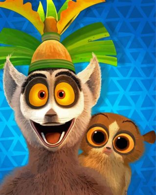 Aesthetic All Hail King Julien Paint By Numbers