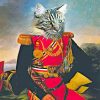 Aesthetic Military Cat Art Paint By Numbers