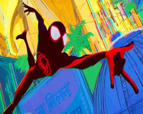 Aesthetic Spider Verse Paint By Numbers