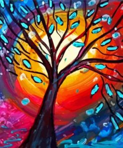 Aesthetic Tree Of Life Art Paint By Numbers
