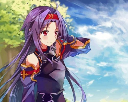 Aesthetic Yuuki Paint By Numbers