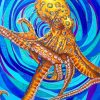 Aesthetic Blue Ringed Octopus Paint By Numbers