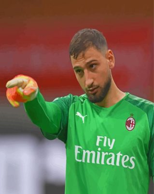 Aesthetic Gianluigi Donnarumma Paint By Numbers