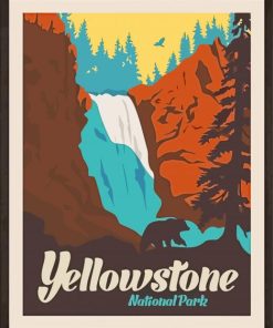 Aesthetic Yellowstone Park Paint By Numbers