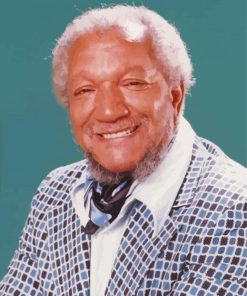 American Comedian Redd Foxx Paint By Numbers