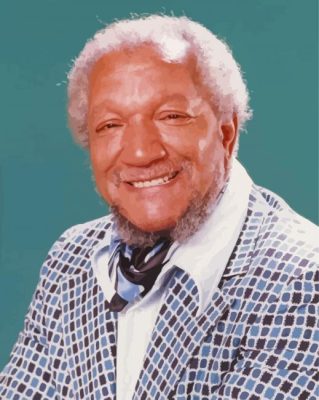 American Comedian Redd Foxx Paint By Numbers