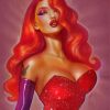 Beautiful Jessica Rabbit Paint By Numbers
