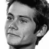 Black And White Dylan O'Brien Paint By Numbers