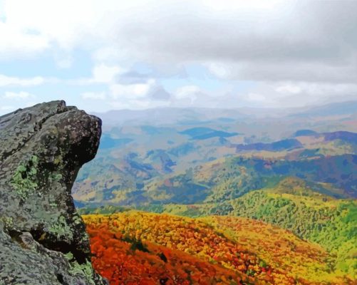 Blowing Rock Paint By Numbers