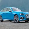Blue Audi S4 Paint By Numbers