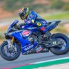 Blue Superbike Paint By Numbers