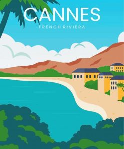 Cannes France Paint By Numbers