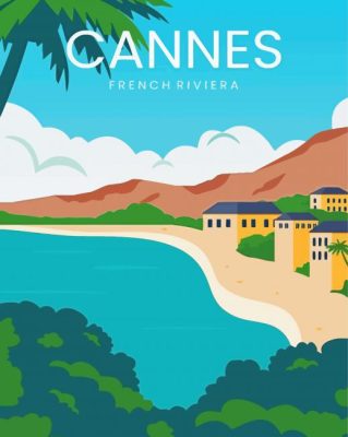 Cannes France Paint By Numbers