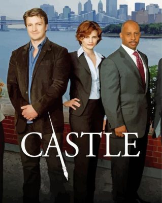 Castle TV Series Paint By Numbers