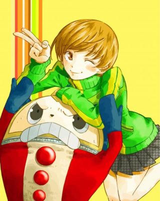 Chie Satonaka Paint By Numbers