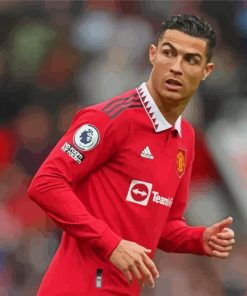 Cristiano Ronaldo Manchester United Paint By Numbers