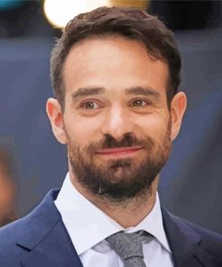 Classy Actor Charlie Cox Paint By Numbers
