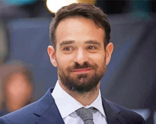 Classy Actor Charlie Cox Paint By Numbers