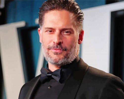 Classy Joe Manganiello Paint By Numbers