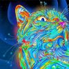 Colorful Abstract Guinea Pig Paint By Numbers