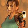 Cool Lara Croft Paint By Numbers