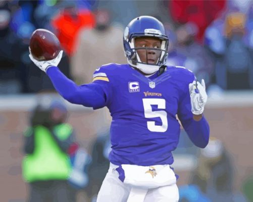 Cool Teddy Bridgewater Paint By Numbers