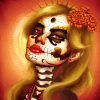 Cool Catrina Art Paint By Numbers