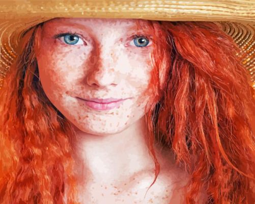 Red Heads And Freckles Paint By Numbers