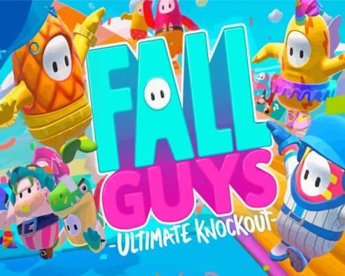 Fall Guys Poster Paint By Numbers