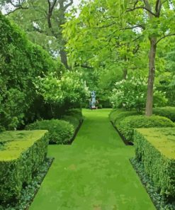 Formal Garden Paint By Numbers