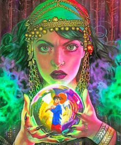 Fortune Teller Art Paint By Numbers