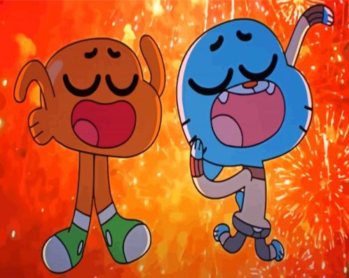 Gumball Paint By Numbers