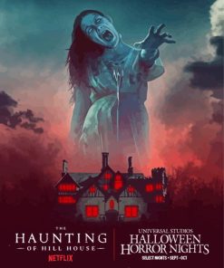 The Haunting Of Hill House Horror Movie Paint By Numbers